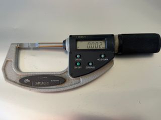 Ψηφιακό Μικρόμετρο για Αυλάκια Mitutoyo 0-30mm (Ακρίβεια 0.001mm) – Blade Micrometer IP54