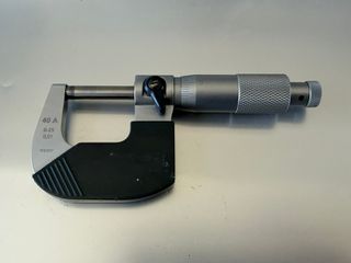 Μικρόμετρο Εξωτερικών Διαστάσεων Mahr 40 A (0-25mm / Ακρίβεια 0.01mm) – Made in Germany