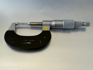 Μικρόμετρο για Αυλάκια Mitutoyo 122-101 (0-25mm / Ακρίβεια 0.01mm) – Blade Micrometer