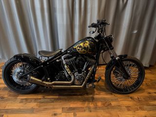 Harley Davidson Softail 2011 Black line-thumb-15