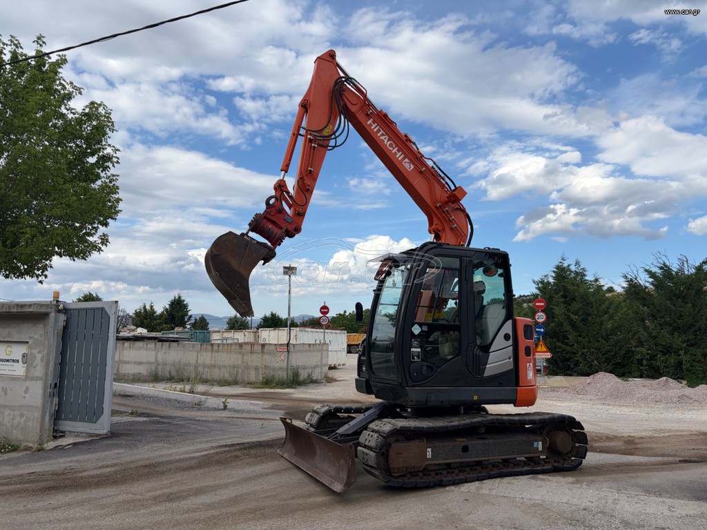 Εκσκαφάκι (διαβολάκι) Hitachi 2015 ZX85-US-5A *8200kg*COMPACT/1ο ΧΕΡΙ/ΕΞΑΙΡΕΤΙΚΗ ΚΑΤΑΣΤΑΣΗ.