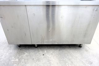 Μεταχειρισμενο Επαγγελματικό Ψυχόμενο Salad Bar INOX με Ψυγείο & Πάγκο Προετοιμασίας 400e+ ΦΠΑ-thumb-6