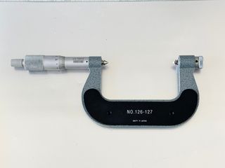 Μικρόμετρο Σπειρωμάτων Mitutoyo 126-127 (50-75mm / 0.01mm) – Made in Japan