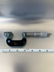 Μικρόμετρο Σπειρωμάτων Mitutoyo 126-125 (0-25mm / 0.01mm) – Made in Japan
