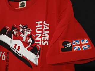 J. Hunt / Mc Laren F1 World Champion t-s