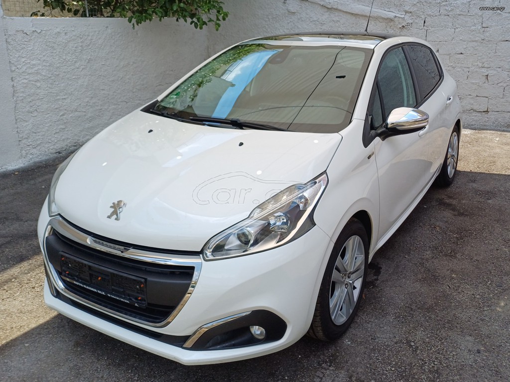 Peugeot 208 2017 1.2 STYLE  ΟΡΟΦΗ ΠΑΝΟΡΑΜΙΚΗ PARKTRONIC