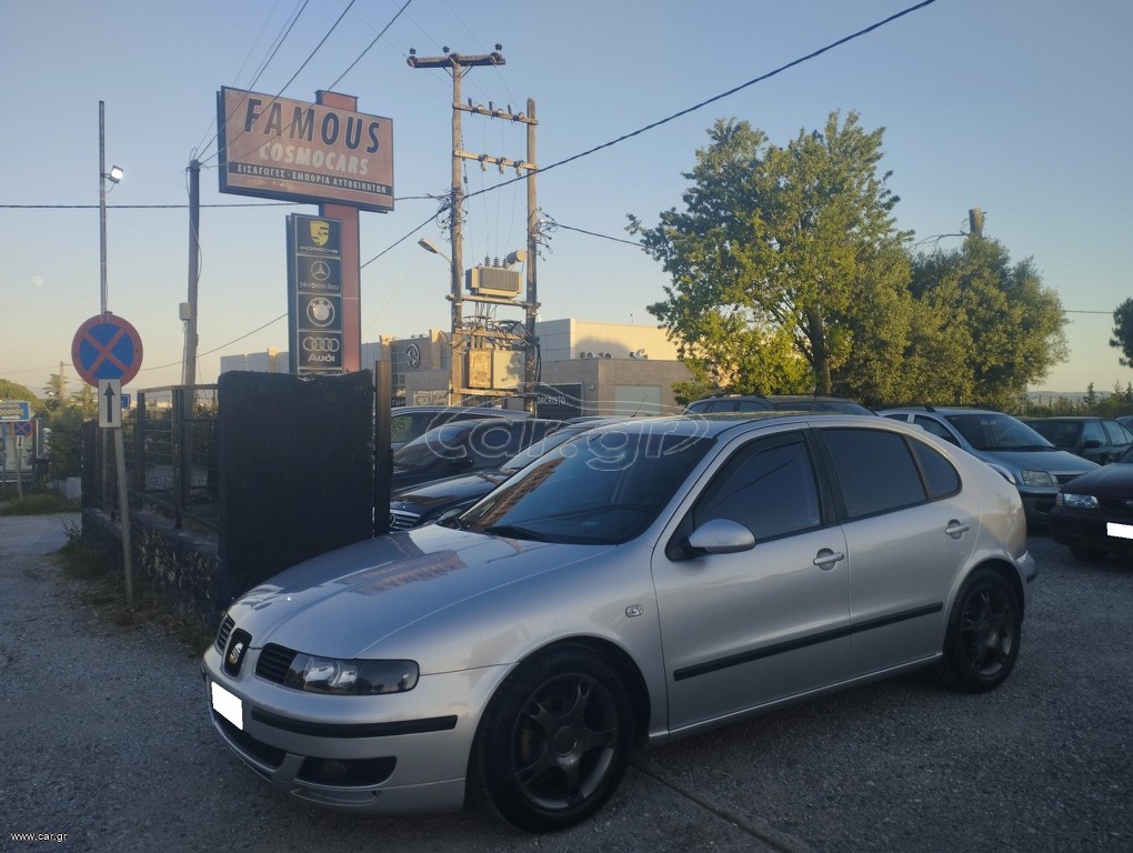 Seat Leon 2003 1.6 16V, ANDROID, Clima, Ελληνικό, Άριστο!