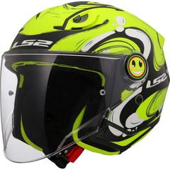 Κράνος Jet Παιδικό LS2 OF622 Funny II ECE 22.06 Glup Hi-Vis Yellow