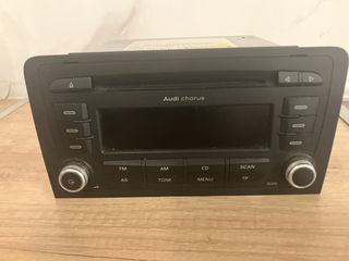 ΕΡΓΟΣΤΑΣΙΑΚΗ ΟΘΟΝΗ AUDI A3 8P ΠΡΟΣΟΨΗ RADIO CD CHORUS
