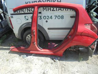 Φτερό Πίσω Αριστερό HYUNDAI i20 (2012-2014) με μεσαία κολόνα
