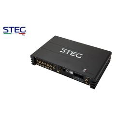 STEG SSDSP12 12Channel DSP Hi-Fi Amplifier 12x80W Rms @ 4 Ohm