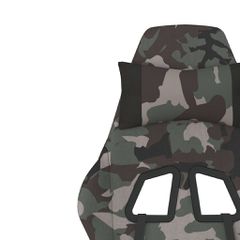 Καρέκλα Μασάζ Gaming Περιστρ. Υποπόδιο Μαύρη/Παραλ. Υφασμάτινη 345510-thumb-9