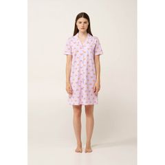 Vamp Νυχτικό Βαμβακερό Με Κουμπιά Croissant SS '26