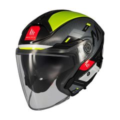 Κράνος Μηχανής Ανοιχτό MT Cosmo SV S Silence μαύρο/γκρι/fluo gloss