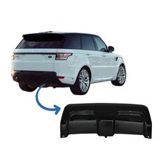 Pláka olísthhshs Píso Profulaktíras katállhlo gia Land Rover Range Rover Athlhtikó L494 (2013-2017) Piáno Mavro