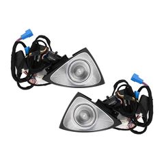 Brostiní pórta LED 3D Rotary Tweeters 64 chromáton gia Mercedes E-Class W213 S213 C238 2016-2019