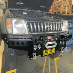 Εμπρός Προφυλακτήρας Έκδοσης "ST" Raptor 4x4 με Βάση Εργάτη για Toyota Land Cruiser (KZJ90 / KZJ95) ***ΛΑΔΑΣ 4Χ4***