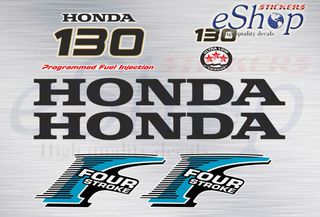 Αυτοκόλλητα σετ για Honda BF 130 Hp έκδοση 2006