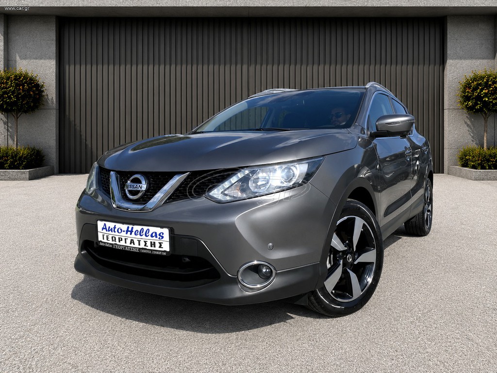 Nissan Qashqai 2016 ~ Πανοραμική Οροφή - Ζάντες 18" - Πλοηγός - Πιλότος ~