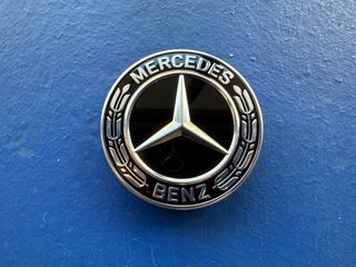 Τάπα ζάντας αλουμινίου μαύρο χρώμα Mercedes-Benz