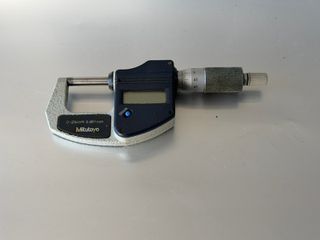Ψηφιακό Μικρόμετρο Ακριβείας Mitutoyo 0-25mm (Ανάλυση 0.001mm) – Made in Japan