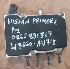 NISSAN PRIMERA P12 2002 - 2008 1597CC (QG16) ΒΕΝΖΙΝΗ - ΜΟΝΑΔΑ ABS
