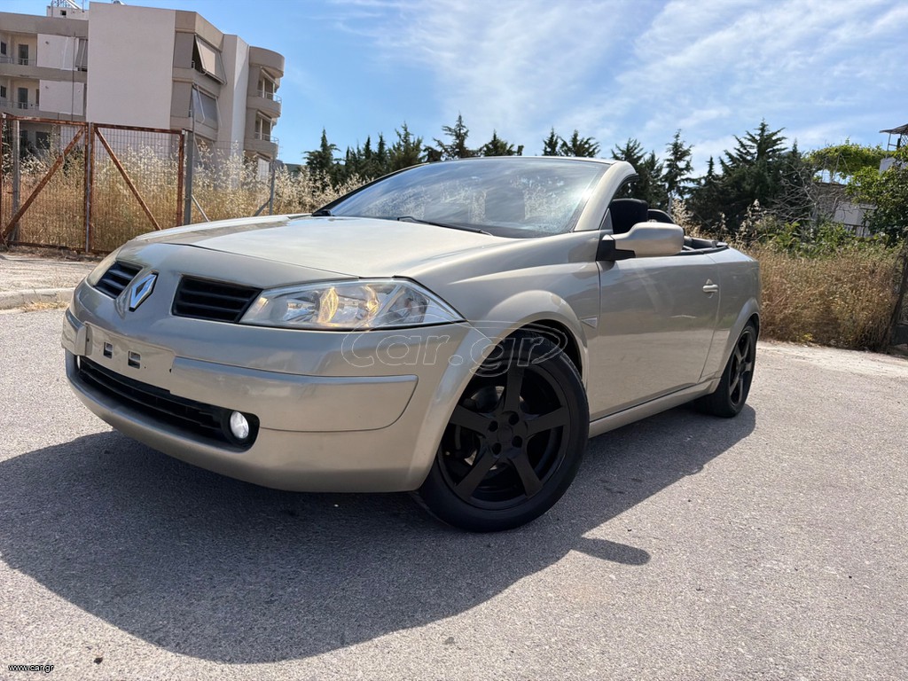 Renault Megane 2006 CABRIO 1.6 FULL 1XEΡΙ ΔΕΡΜΑ ΟΘΟΝΗ ΑΕΡΙΟ