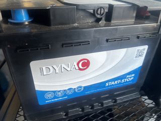 AGM STAR STOP BATTERY( DYNAC 60AH-680A)