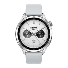 Xiaomi Watch S4 Aluminium 47mm Αδιάβροχο με Παλμογράφο - Ασημί