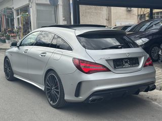 Mercedes-Benz CLA 45 AMG Shooting Brake 2019 ΜΟΝΑΔΙΚΟ Special Edition Polar Silver Per AMG Facelift-thumb-3