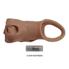 Pretty Love Vibrating Penis Sleeve-thumb-5