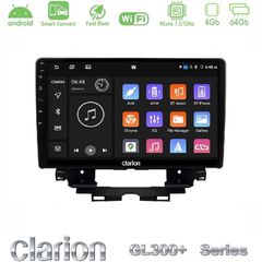 Clarion GL300+ Series 4Core Android ClarionOS 4+64GB Renault Kangoo / Nissan Townstar 2022-> Navigation Multimedia Tablet 10"