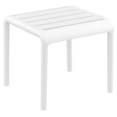 PARIS WHITE ΤΡΑΠΕΖΙ 42X41X40εκ. ΠΟΛ/ΝΙΟΥ