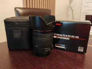 Sigma 17-50mm F2. 8 EX DC OS Canon
