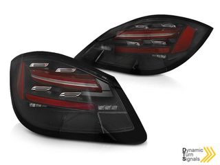 ΦΑΝΑΡΙΑ ΠΙΣΩ LED tail light set Porsche Boxer 978, Cayman 987C 2009-2012, black-red base, left and right