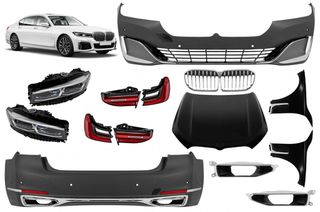 Body kit Tuning 740 style package BMW 7 Series G11, G12 2016-2018, conversion to G11, G12 LCI 2019-2022