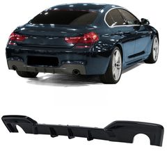 ΠΙΣΩ ΣΠΟΙΛΕΡ Rear diffuser Performance gloss black fits for 6 Series BMW F12 F13 F06 640d 640i