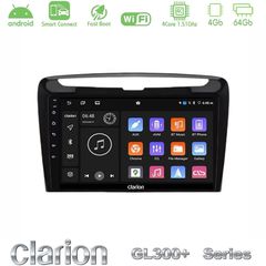 Clarion GL300+ Series 4Core Android ClarionOS 4+64GB Lancia Ypsilon Navigation Multimedia Tablet 9"