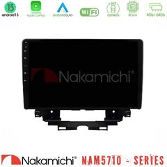 Nakamichi NAM5710 Series 8Core Android13 4+64GB Renault Kangoo / Nissan Townstar Navigation Multimedia Tablet 10"