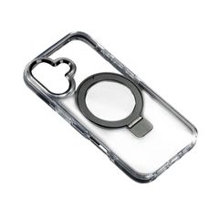 XO K31 iP16 6.1" TPU+Ακρυλική Μαγνητική Θήκη Τηλεφώνου Μαύρο