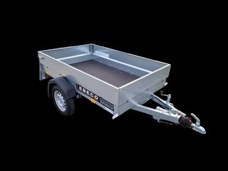 Τρέιλερ Αυτοκινήτου 2026 2,00 x 1,22 ΜΕ ΦΡΕΝΑ 750 KG-thumb-1