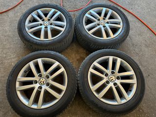 ΜΕΤΑΧΕΙΡΗΣΜΕΝΑ ΖΑΝΤΟΛΑΣΤΙΧΑ ΑΛΟΥΜΗΝΙΟΥ VW GOLF ΓΝΗΣΙΑ 16ΑΡΙΑ 5Χ112 ΣΕ ΑΡΙΣΤΗ ΚΑΤΑΣΤΑΣΗ !!!