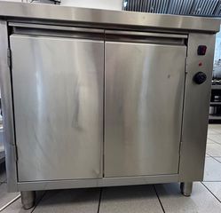 Θερμοθάλαμος inox χωρητικότητα 10 GN 1/1 με δύο πόρτες 90x75x85