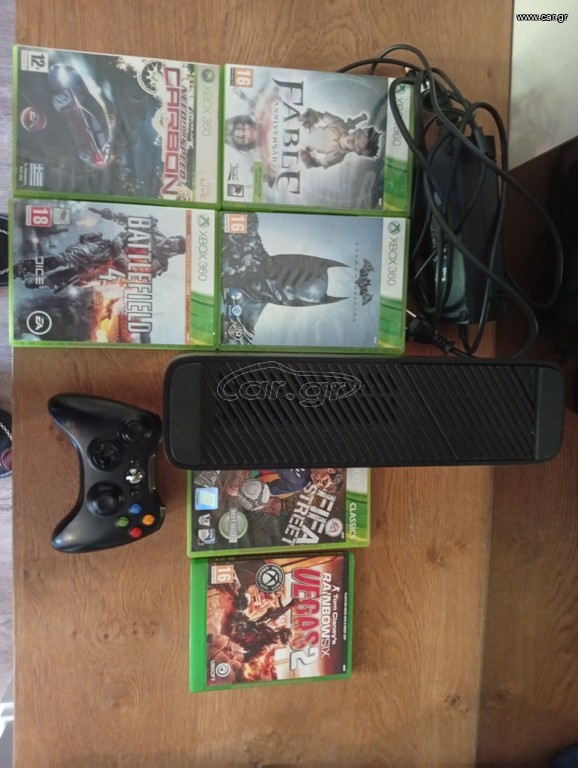 Xbox 360 + 6 Games