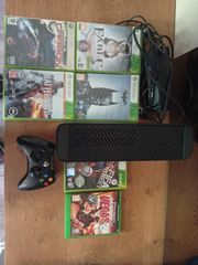 Xbox 360 + 6 Games