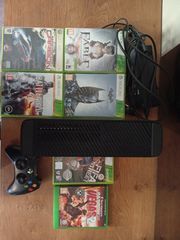 Xbox 360 + 6 Games-thumb-3