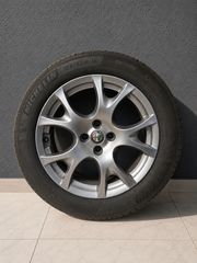 Πωλούνται αυθεντικές ζάντες Alfa Romeo 16” με καινούργια ελαστικά.