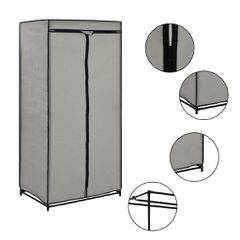 Ντουλάπα Γκρι 75x50x160 εκ. 282440