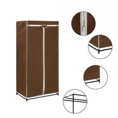 Ντουλάπα Καφέ 75x50x160 εκ. 282438