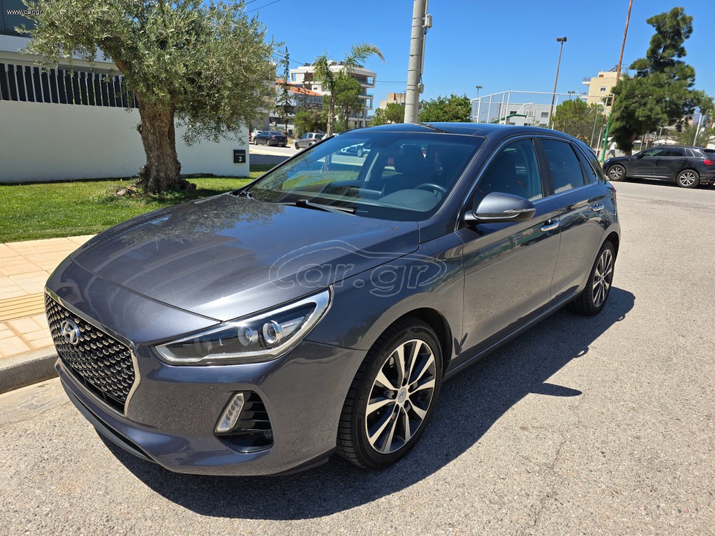 Hyundai i 30 2018 1.6 CRDI PREMIUM/ΗΛΙΟΡΟΦΗ/ΔΕΡΜΑ/ΟΘΟΝΗ/ΚΑΜΕΡΑ/EURO6B